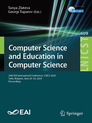 cover image of Computer Science and Education in Computer Science